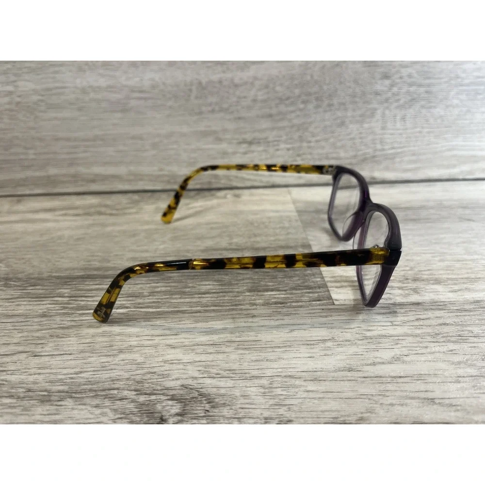 7 for all Mankind PURCR 776 Purple Rectangle‎ Womens Eyeglasses Frames Only 52mm